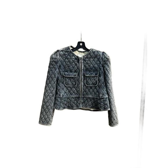 NEW ISABEL MARANT deliona jacket in light blue - Picture 2 of 4